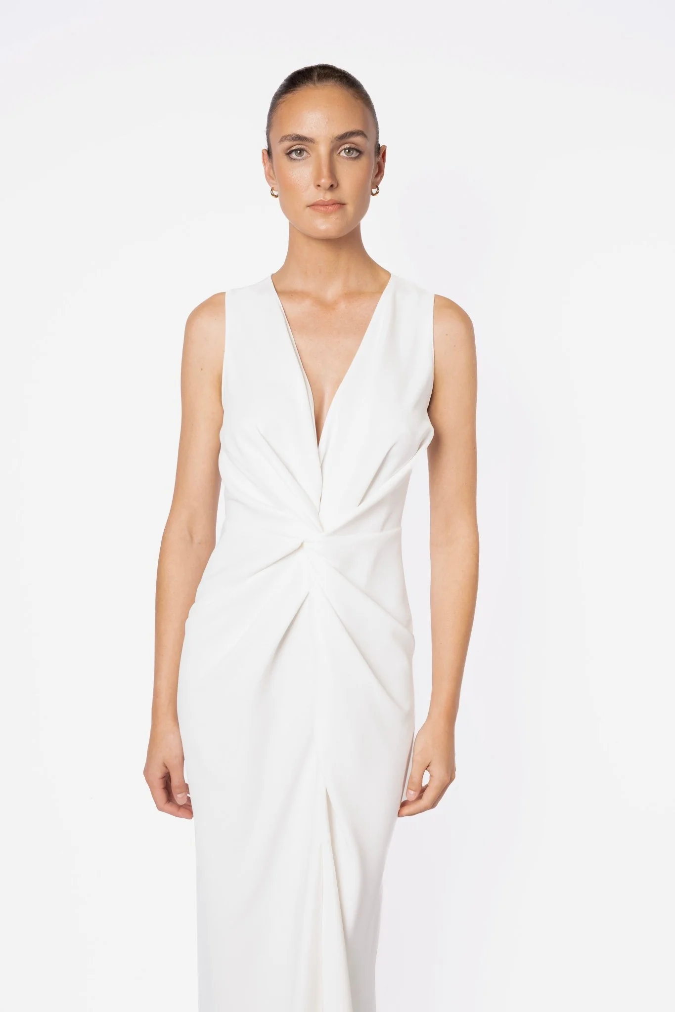 GAIA MAXI V2 IN IVORY CREPE - Image 6